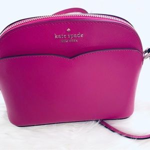 Kate Spade Magenta Pink Payton Dome Crossbody